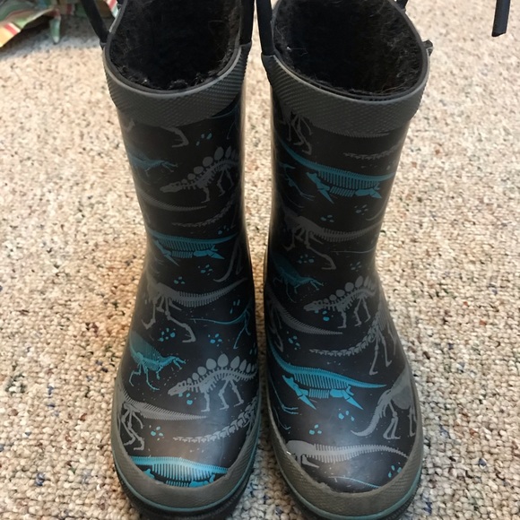 Dinosaur Rainboots Size 9/10 - Picture 4 of 5